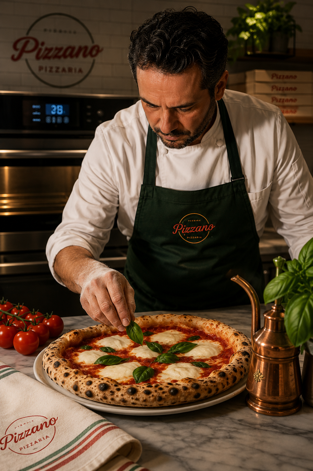 Website Pizzano Chef